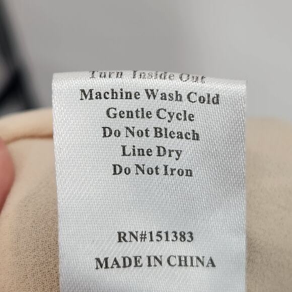 Current Air Champagne Gold Shimmer Balloon Sleeve Bloused Cropped Top Women's S - Picture 4 of 9